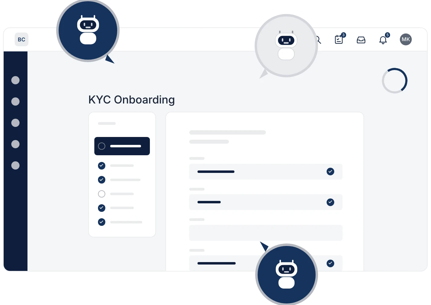 KYC-Onboarding mit vorausgefüllten Daten